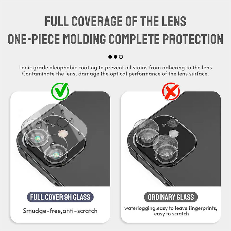 3D Silk Anti Shock Premier Eagle Lens Camera Screen Protector For IPhone 12 13 14