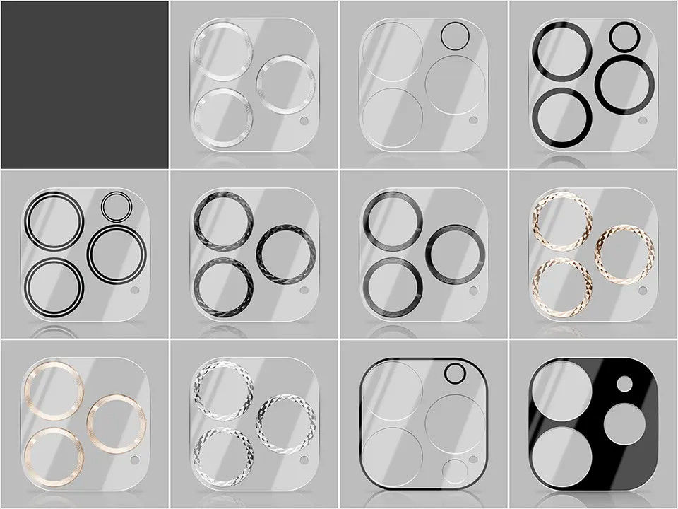 HD Transparent Eagle Eye Lens Camera Protector For IPhone 12 13 14