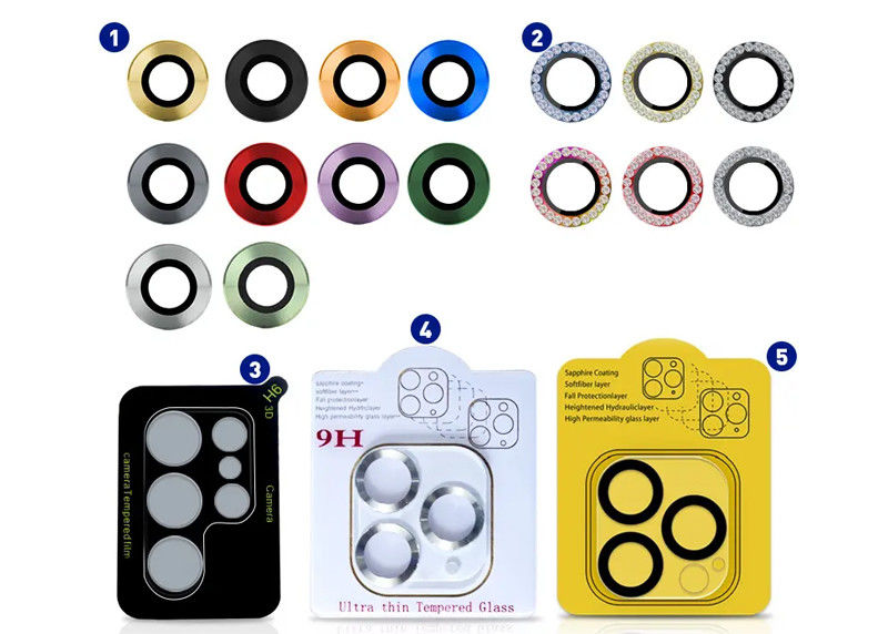 Luxury Anti Explosion Camera Lens Screen Protector For IPhone 14 Pro Max